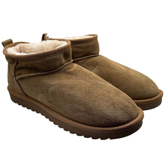 CUSHIONAIRE Women's pull on boot 11 CHESTNUT - Picture 1 of 7